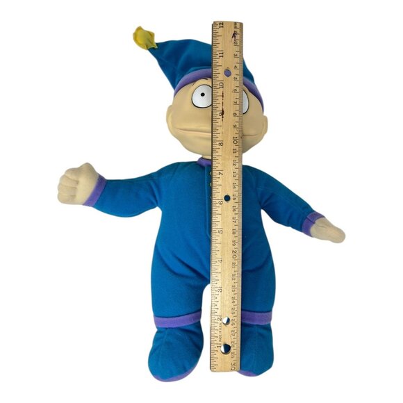Mattel Rugrats Tommy Pickles Slumber Party 1997 Doll Blue Pajamas Viacom Vintage - Picture 9 of 9